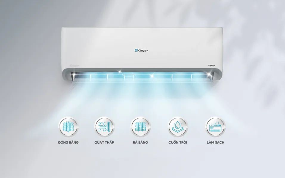 Máy Lạnh Casper Inverter 1 HP GC-09IS35