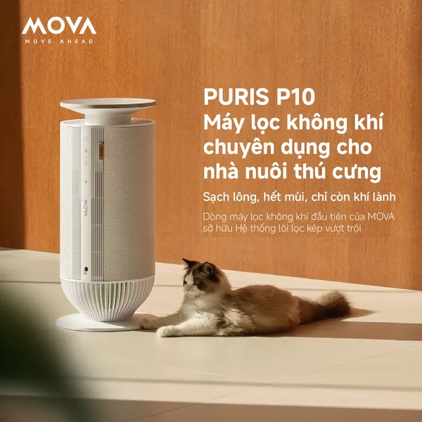 Máy Lọc Không Khí Mova Puris P10 Air Purifier