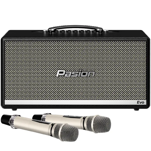 Loa Karaoke Di Động Xách Tay Paramax PASION Evo (Black Leather)