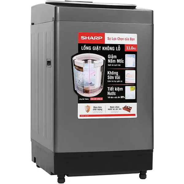 Máy Giặt Sharp 11 Kg ES-W110HV-S