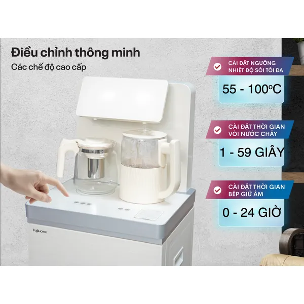 Cây Nước Nóng Lạnh Bàn Trà Fujihome TB-231C