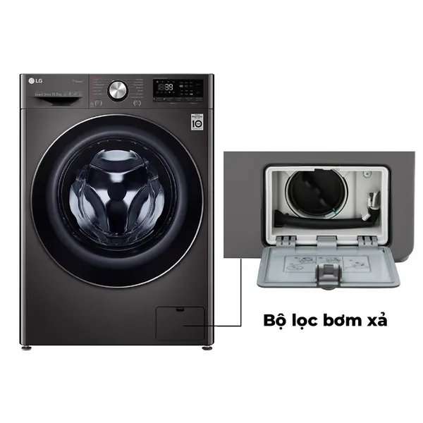 Máy Giặt LG AI DD 10.5 Kg FV1450S2B