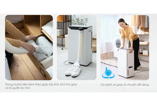 Máy Lọc Không Khí Có Chức Năng Hút Ẩm Sharp DW-T30FV-H - Xuất Xứ Thái Lan 7