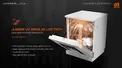Máy Rửa Bát Junger DWJ-140 - Xuất Xứ Thái Lan