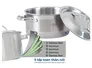 Nồi Inox 5 Lớp Đáy Liền Korea King KP-22S5PLY 4 Lít