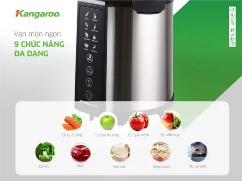 Máy Ép Chậm Kangaroo KG200SJD2 13