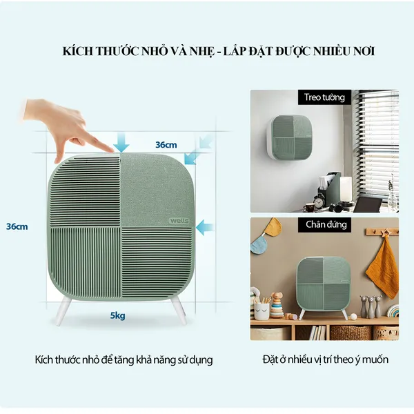 Máy Lọc Không Khí Wells AQ106