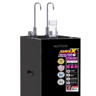 Máy Lọc Nước Ion Kiềm Hydrogen Nóng Lạnh Nguội Mutosi MP-N109CP Làm Nóng Tức Thì 2