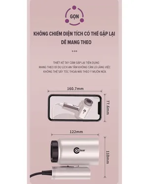 Máy Sấy Tóc Coclear CH6613 1600W 6