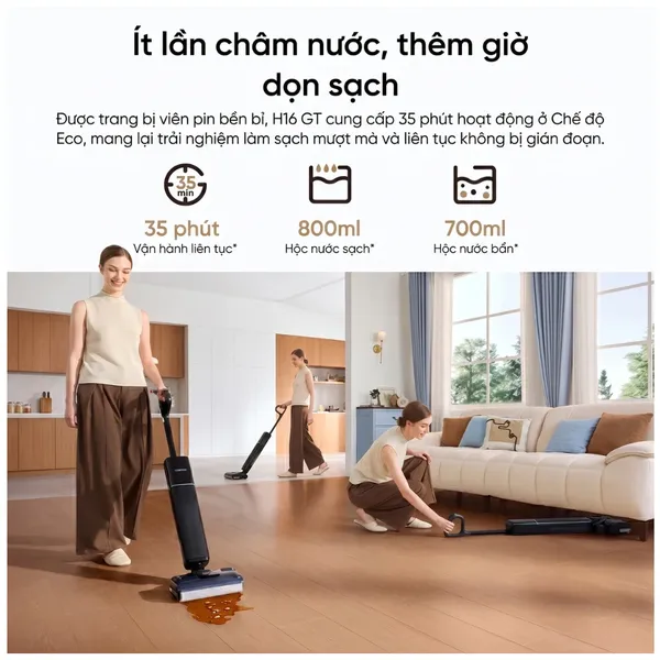 Máy Hút Bụi Lau Nhà Dreame H16 GT