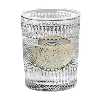 Ly Thấp Thủy Tinh Deli Baroque 325ml