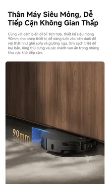 Robot Hút Bụi Lau Nhà Mova S70 Roller 13
