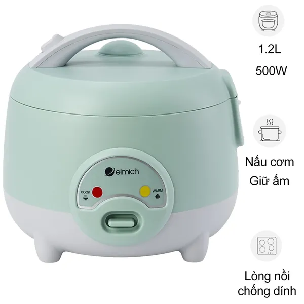 Nồi Cơm Điện Elmich RCE9355 1.2 Lít