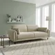 Sofa 3 Chỗ Vale 1307 Xám Đậm