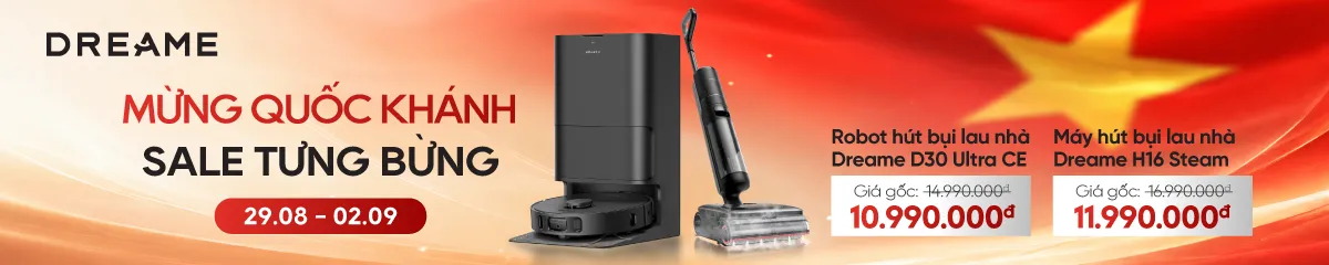 Dreame Sale tưng bừng