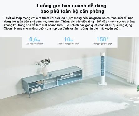 Quạt Xiaomi Smart Tower Fan 2 EU (BHR8846EU) 1
