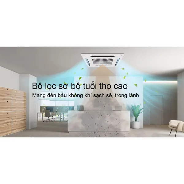 Máy Lạnh Âm Trần LG Inverter 4 Hp ZUUQ36GV1.EWGHEVH/ZTNQ36GNLA1.ENWHEVH (1 Pha)