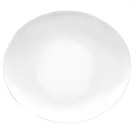 PROMETEO Đĩa Thủy Tinh Màu Trắng 22 X 19