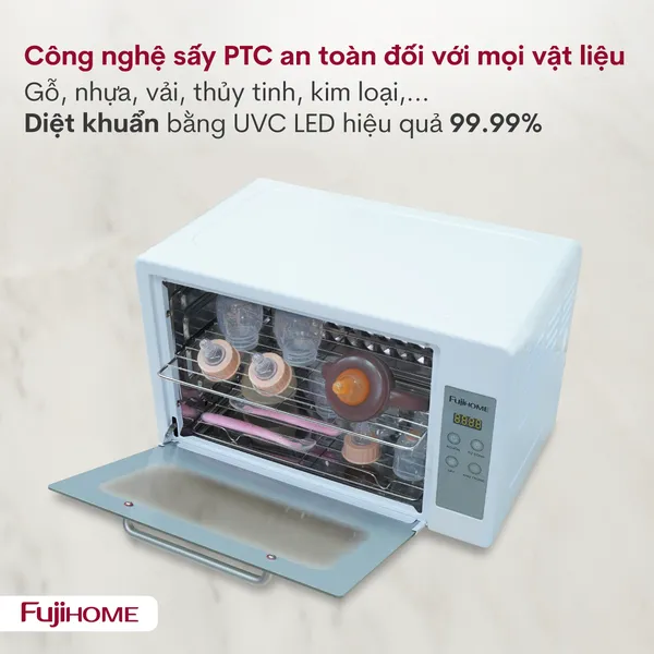 Tủ Sấy Tiệt Trùng Đa Năng Fujihome DD24