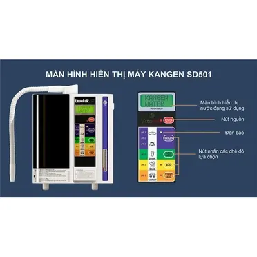 Máy lọc nước điện giải ion kiềm Kangen LeveLuk SD501 5