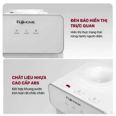Cây Nước Nóng Lạnh Fujihome WD675C-W 4