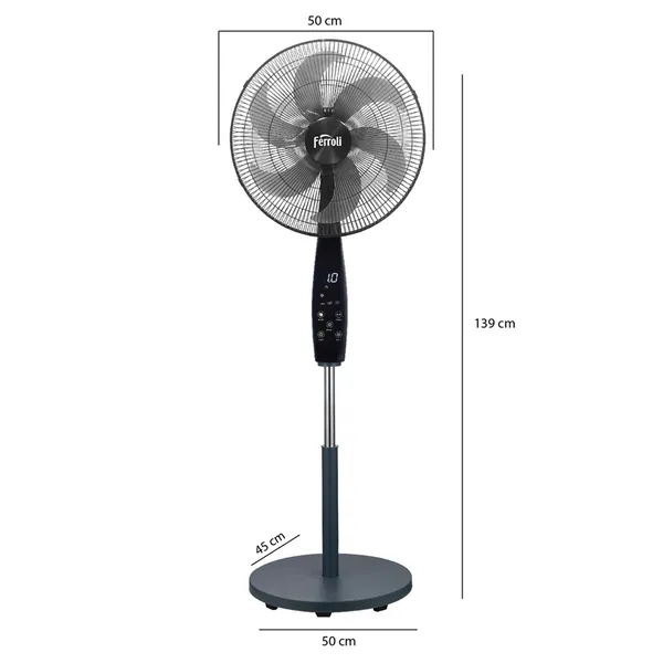 Quạt Đứng Có Remote Ferroli FWF-50SBD 75W