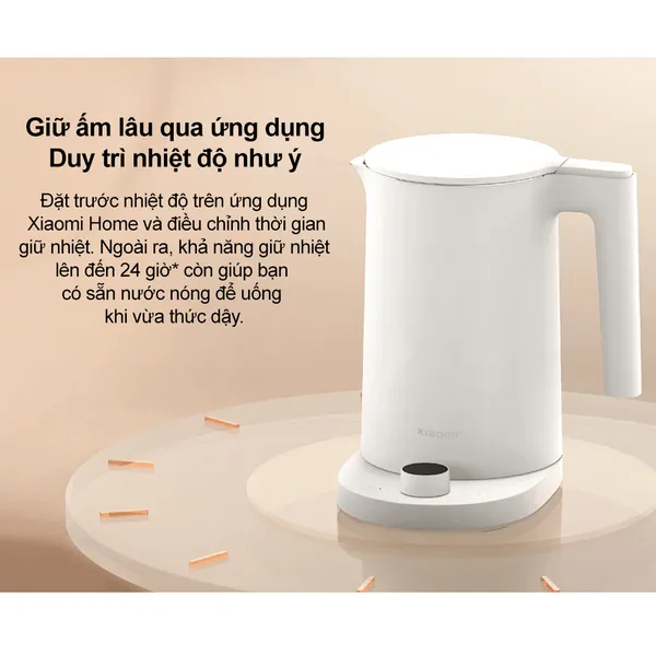 Ấm Đun Nước Xiaomi Smart Kettle 2 Pro EU (BHR9107EU) 1.7 Lít
