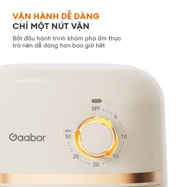 Nồi Chiên Không Dầu Gaabor AF20M-YE01A