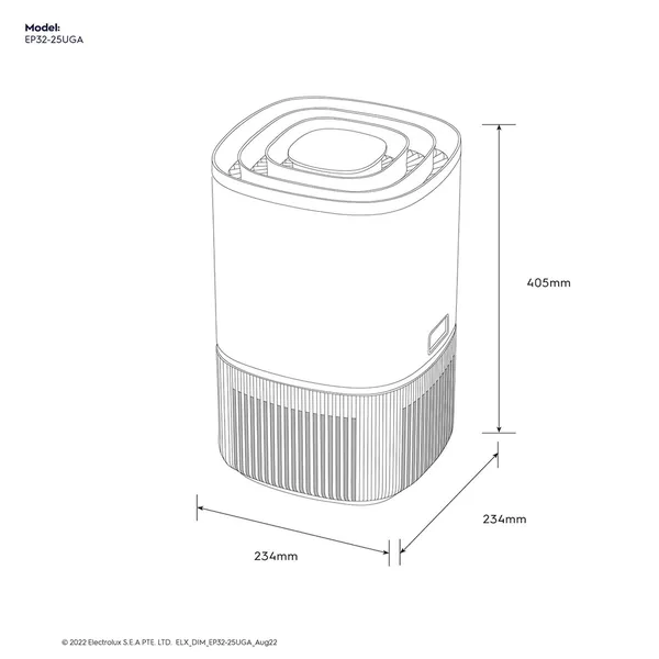 Máy Lọc Không Khí Electrolux EP32-25UGA