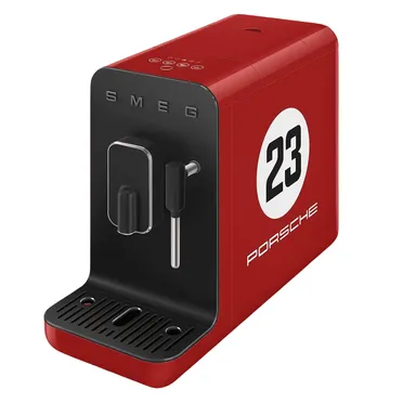 Máy Pha Cà Phê Smeg BCC12917EU Màu Đỏ Porsche 2