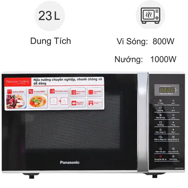 Lò vi sóng Panasonic NN-GT35HMYUE 23 lít