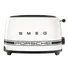 Máy Nướng Bánh Mì Smeg TSF01PCWEU Màu Trắng Porsche