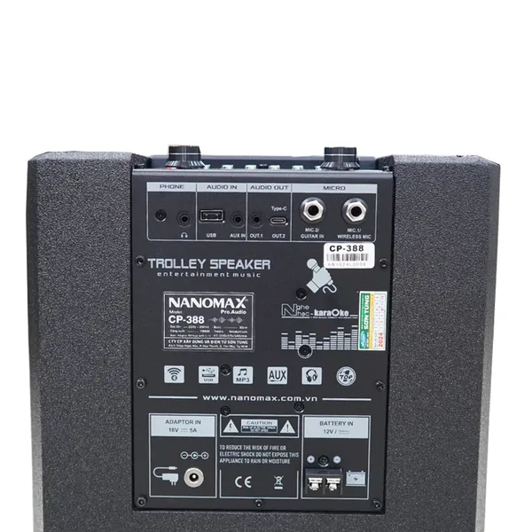 Loa Kéo Di Động Nanomax CP-388