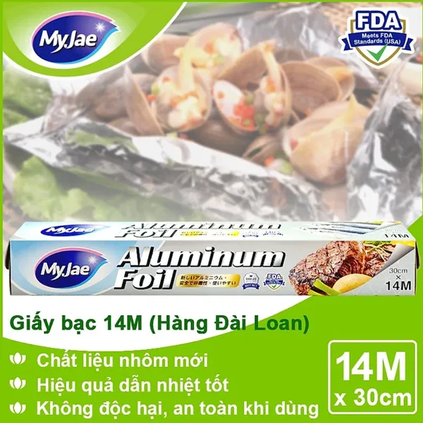 Giấy Nhôm Kháng Khuẩn MyJae 30cm x 14m
