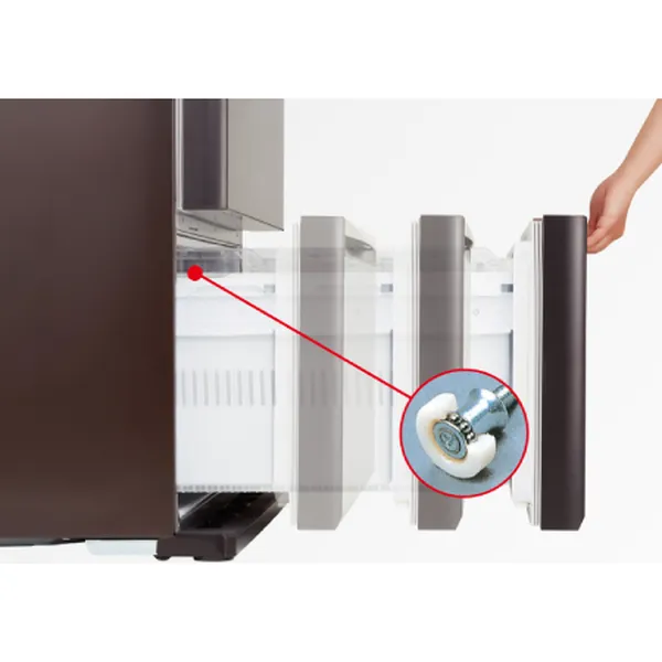 Tủ Lạnh Mitsubishi Inverter 414 Lít MR-V50ER-BRW-V