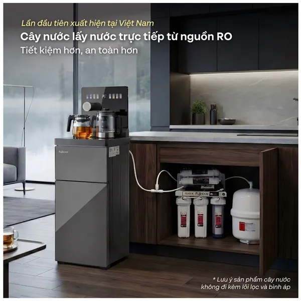 Cây Nước Bàn Trà Điều Khiển Bằng Giọng Nói Fujihome TB2411N-Voice