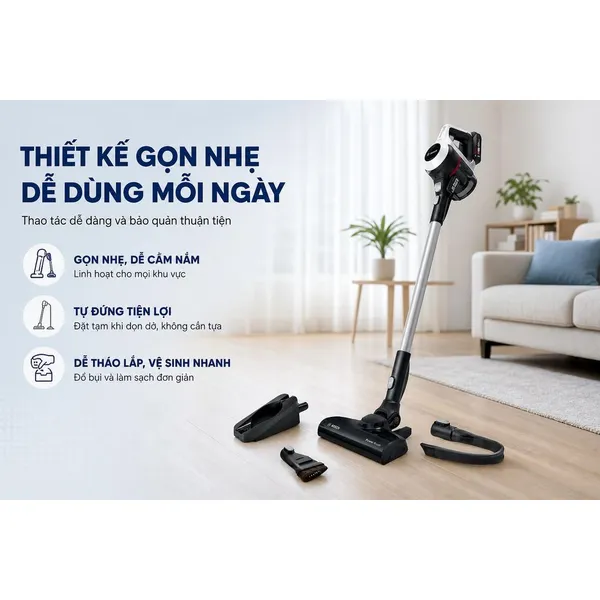 Máy Hút Bụi Không Dây Bosch BCS61113