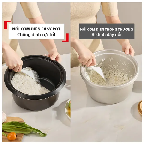 Nồi Cơm Điện Tử Tefal 1.8 Lít RK1088Y0