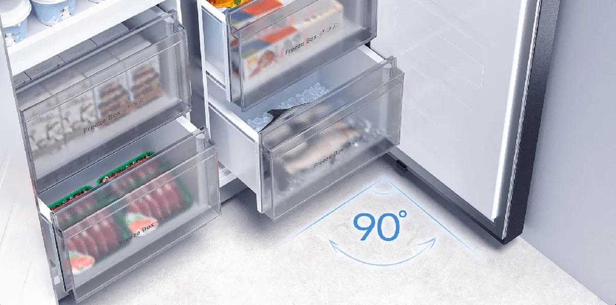 Tủ Lạnh Xiaomi Inverter 510 Lít Mijia Cross Door VN