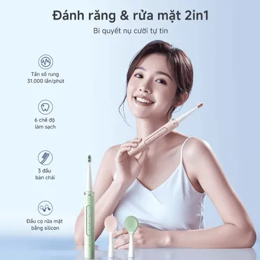 Bàn Chải Điện Sạc USB Simplus DDYS002PK01 1