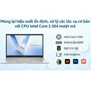 Laptop ASUS Vivobook 14 X1404MA-EB027W 6