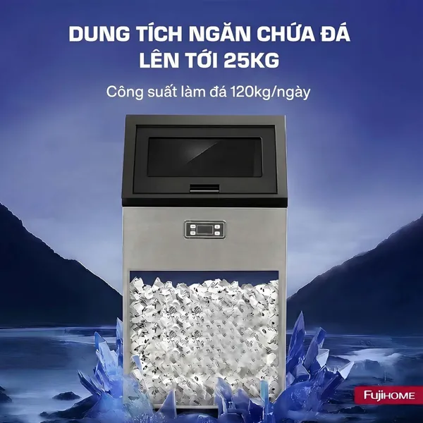 Máy Làm Đá Fujihome IM120
