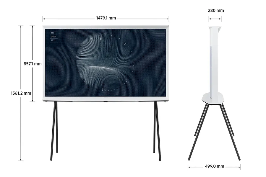 Smart Tivi Samsung 4K The Serif 65 Inch QA65LS01B