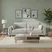Sofa 3 Chỗ Vale 1307 Xám Nhạt