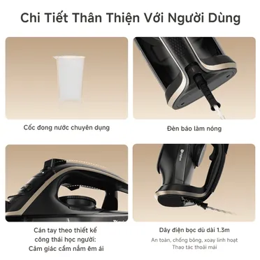Bàn Ủi Hơi Nước Simplus GTJH024BK00-VIP 8