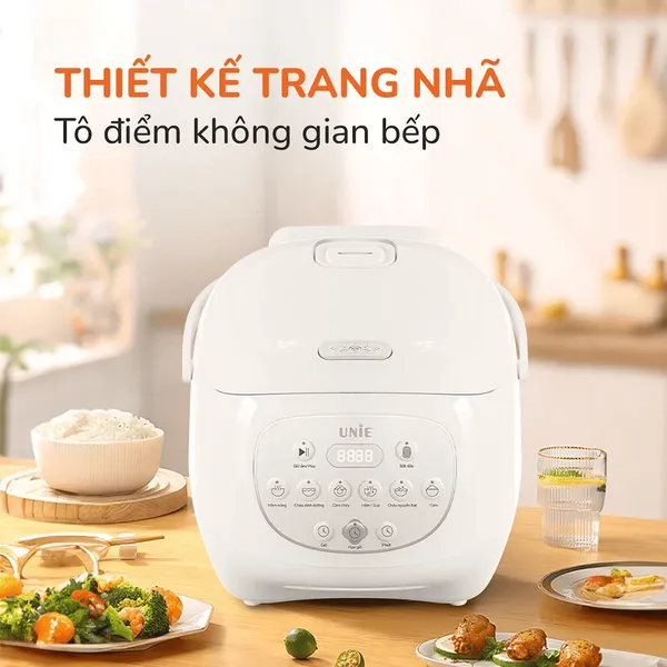 Nồi Cơm Điện Tử Unie URC815 1.5 Lít