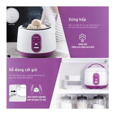 Nồi Cơm Điện Tefal RK224168 0.7 lít 5