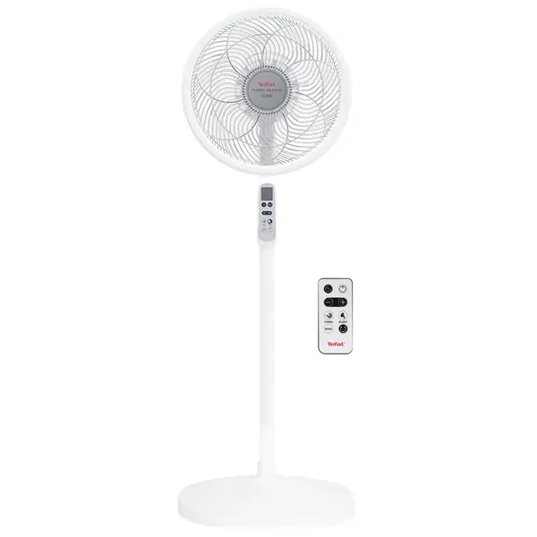 Quạt Đứng Có Remote Tefal Turbo Silence Extreme VH699690 - Trắng
