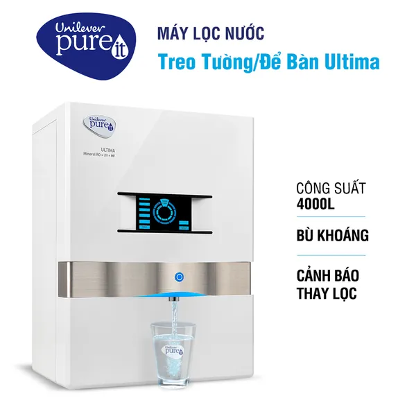 Máy Lọc Nước PUREIT MINERAL RO+UV+MF WHT