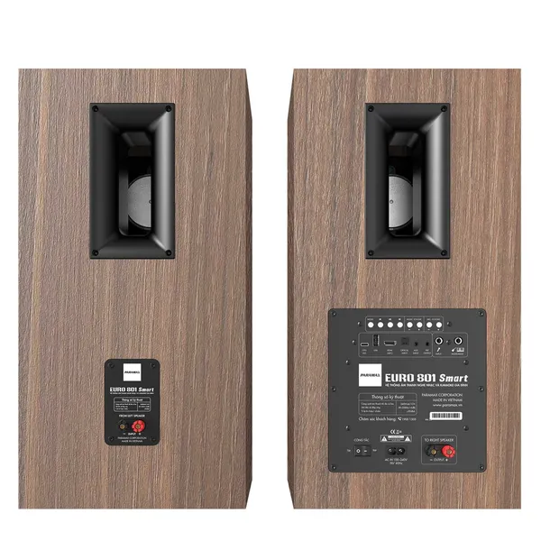 Loa Karaoke Paramax EURO 801 Smart (Walnut)